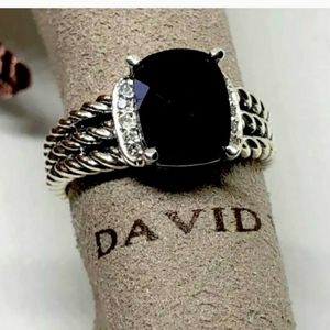 David Yurman black onyx ring, very beautiful!!